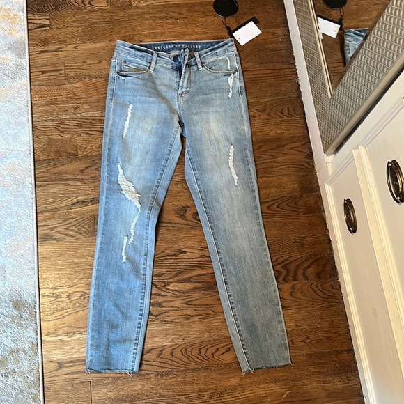 Articles Of Society Denim - New with tags, light blue distress jeans